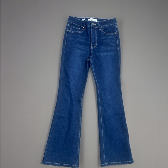 YMI Girls Flare Jeans Size 12 never worn denim youth flare - Picture 1 of 2